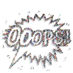 peoplean  pop art retro cartoon