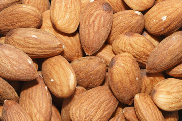 Almonds for pattern and background