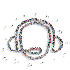 people  shape  consultant icon