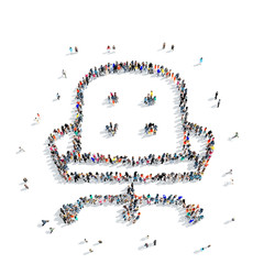  people  shape  chair icon