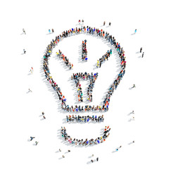 people   light idea icon