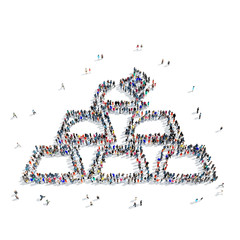 Obraz premium people money gold icon