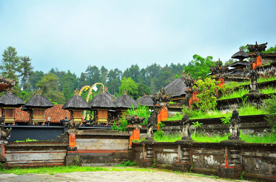 Pura Ulun Danu Temple at Bali Island, Indonesia