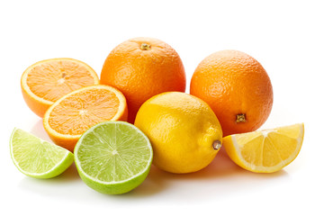Fresh citrus fruits