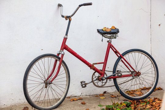 Retro Bicycle with vintage overlay