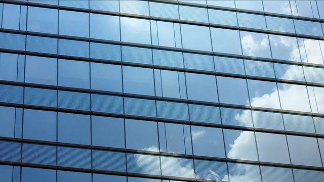 cloud time lapse on window background