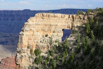 arche in the grand canyon national park north rim arizona USA