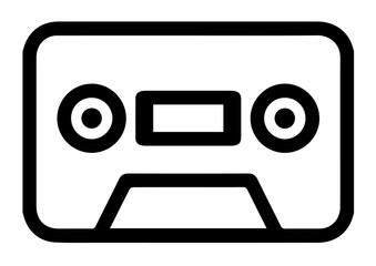 Audio tape icon