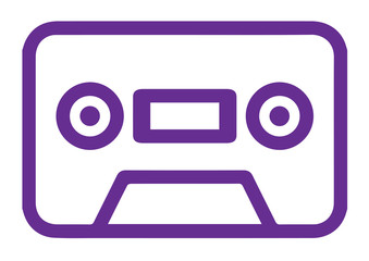 Audio tape icon