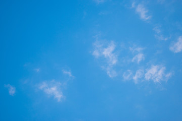 blue sky with clouds