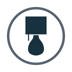 Table lamp icon
