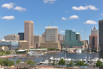 Baltimore Inner Harbor, Maryland  