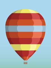 Naklejka premium balloon in the sky