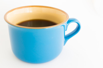 水色のコーヒーカップ