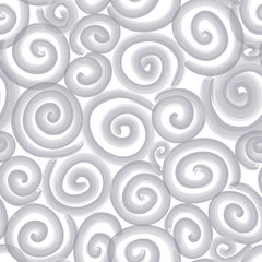 Abstract geometric seamless pattern. Spiral optical background