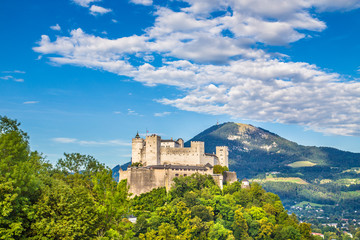 Naklejka premium Hohensalzburg Fortress in Salzburg, Austria