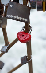     Love Padlock , bridge of Lovers

