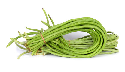 Cowpea on white background