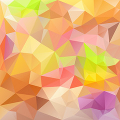 vector abstract irregular polygon background with a triangular pattern in pastel colors