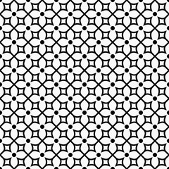 Seamless geometric pattern background vector