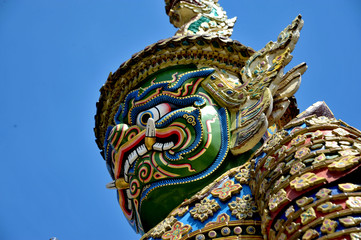 Fototapeta na wymiar Bangkok, Königspalast