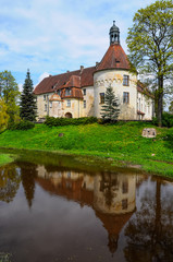 Naklejka na ściany i meble Jaunpils castle, Latvia