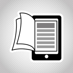 Ebook icon design 