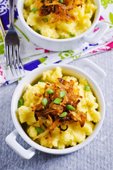 Homemade mashed potatoes