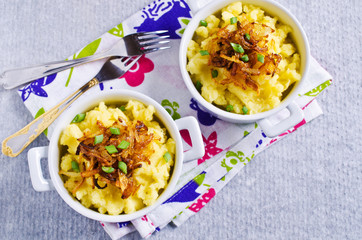 Homemade mashed potatoes