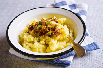 Homemade mashed potatoes