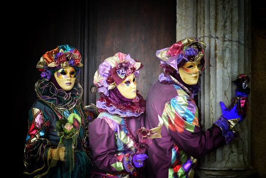 costumes carnaval de Venise