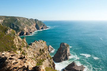 Fototapeta na wymiar Cabo da Roca (Cape Roca), Portugal