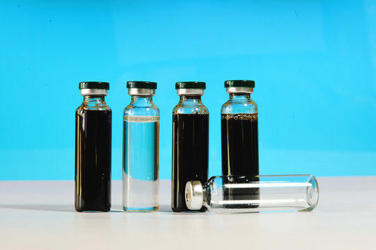 Medical vials with ginseng extract