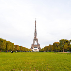 The Eiffel Tower in Paris, France