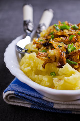 Homemade mashed potatoes