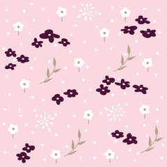 pattern seamless with flowers