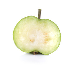 Thai fresh Guava fruit  isolated on white background