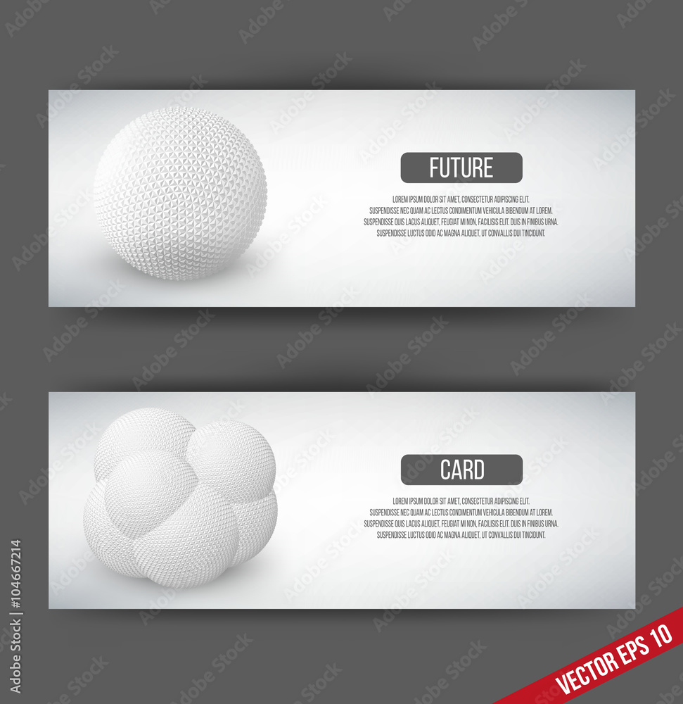 Aufkleber eps 10 vector illustration. abstract 3d background with geometric design elements. vector design sty