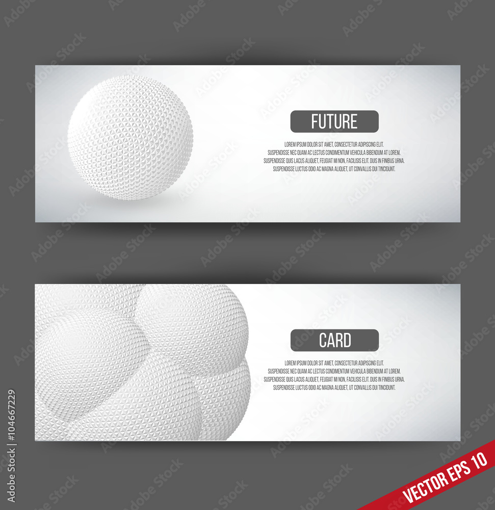 Aufkleber eps 10 vector illustration. abstract 3d background with geometric design elements. vector design sty