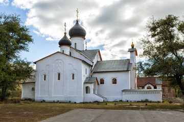 Fototapeta na wymiar Church Presentation of Mary. Village Sukharevo. Russia