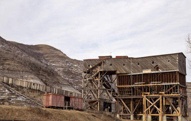 Fototapeta premium Abandoned Coal Mine