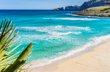 Sand Strand Mittelmeer Spanien Insel Bucht