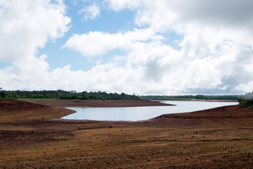 Barrage à l'île Maurice