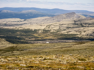 Norwegen im Herbst/über den Wipfeln campen