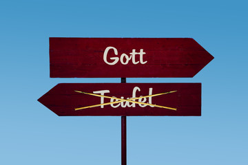 Schild 48_Gott