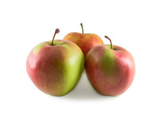 Apples isolated on white background
