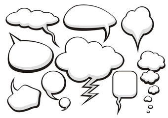 Bubble Talk Collection Sketch Drawing