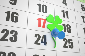 Saint Patrick's Day concept