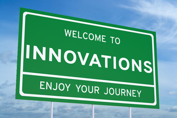Welcome to Innovations concept