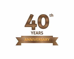 40 Years Anniversary Logo